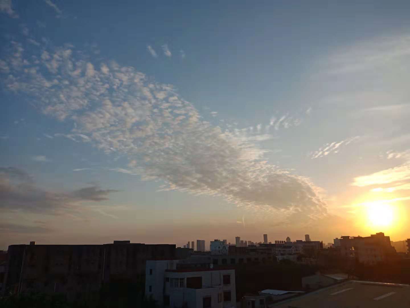 一抹夕阳